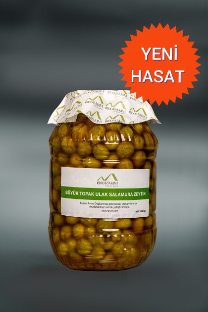 B. Topak Ulak Salamura Zeytin 3Kg OLUMSUZ İKLİM KOŞULLARI NEDENİYLE ZEYTİN HASADI BU SENE YAPILAMAMIŞITR