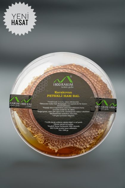 KARAKOVAN PETEKLİ HAM BAL OLUMSUZ İKLİM KOŞULLARI NEDENİYLE BAL HASADI BU SENE YAPILAMAMIŞITR