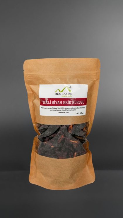 YERLİ SİYAH ERİK KURUSU 500 GR   İLGİNİZ TEŞEKKÜR EDERİZ. STOKLARIMIZ TÜKENMİŞTİR