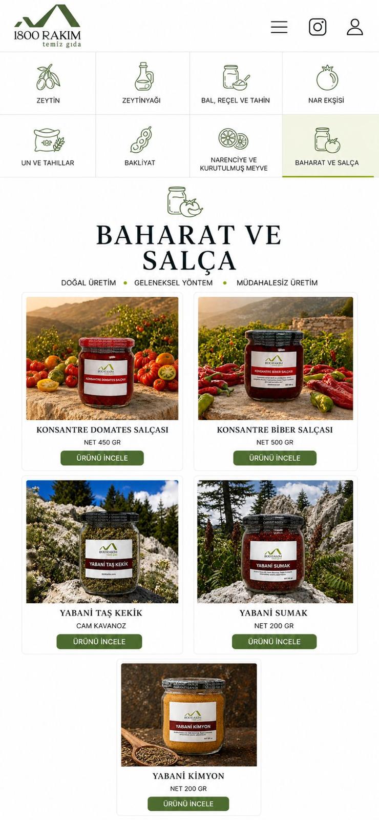Baharat ve Salça kategori görseli