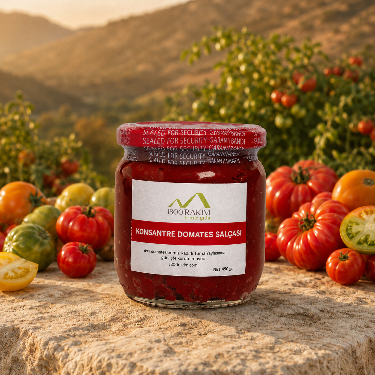 Konsantre Domates Salçası — Net 450 g