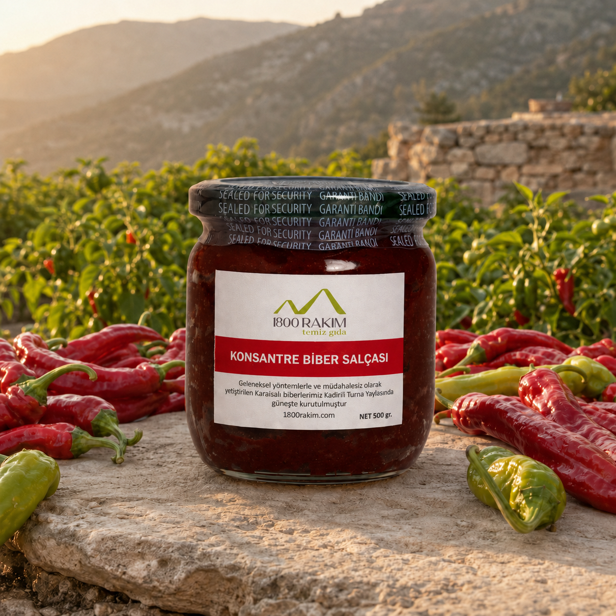 Konsantre Biber Salçası — Net 500 g