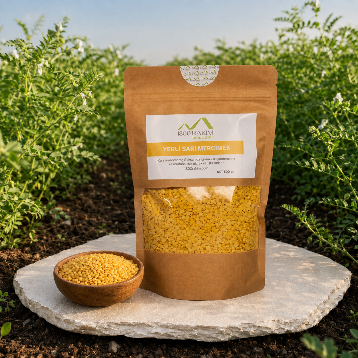 Yerli Sarı Mercimek — Net 500 g
