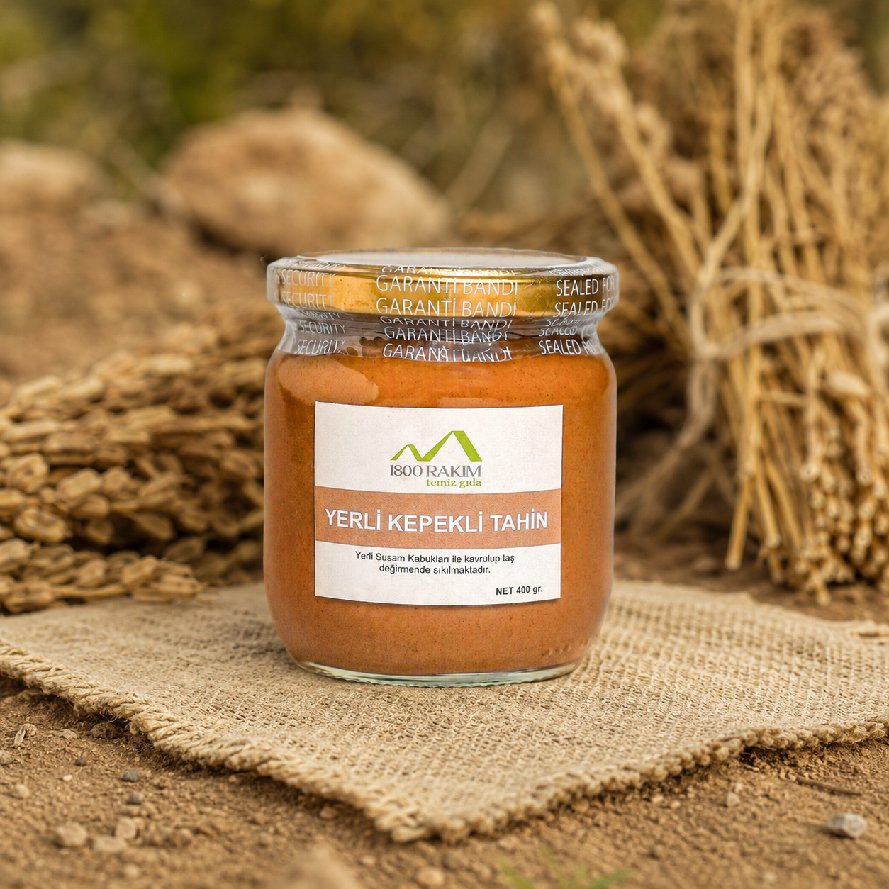 Yerli Kepekli Tahin — Net 400 g