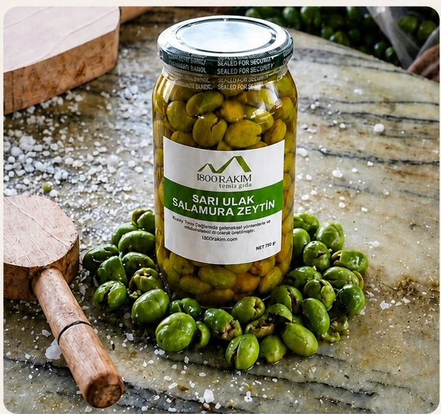 Sarı Ulak Salamura Zeytin — Net 750 g
