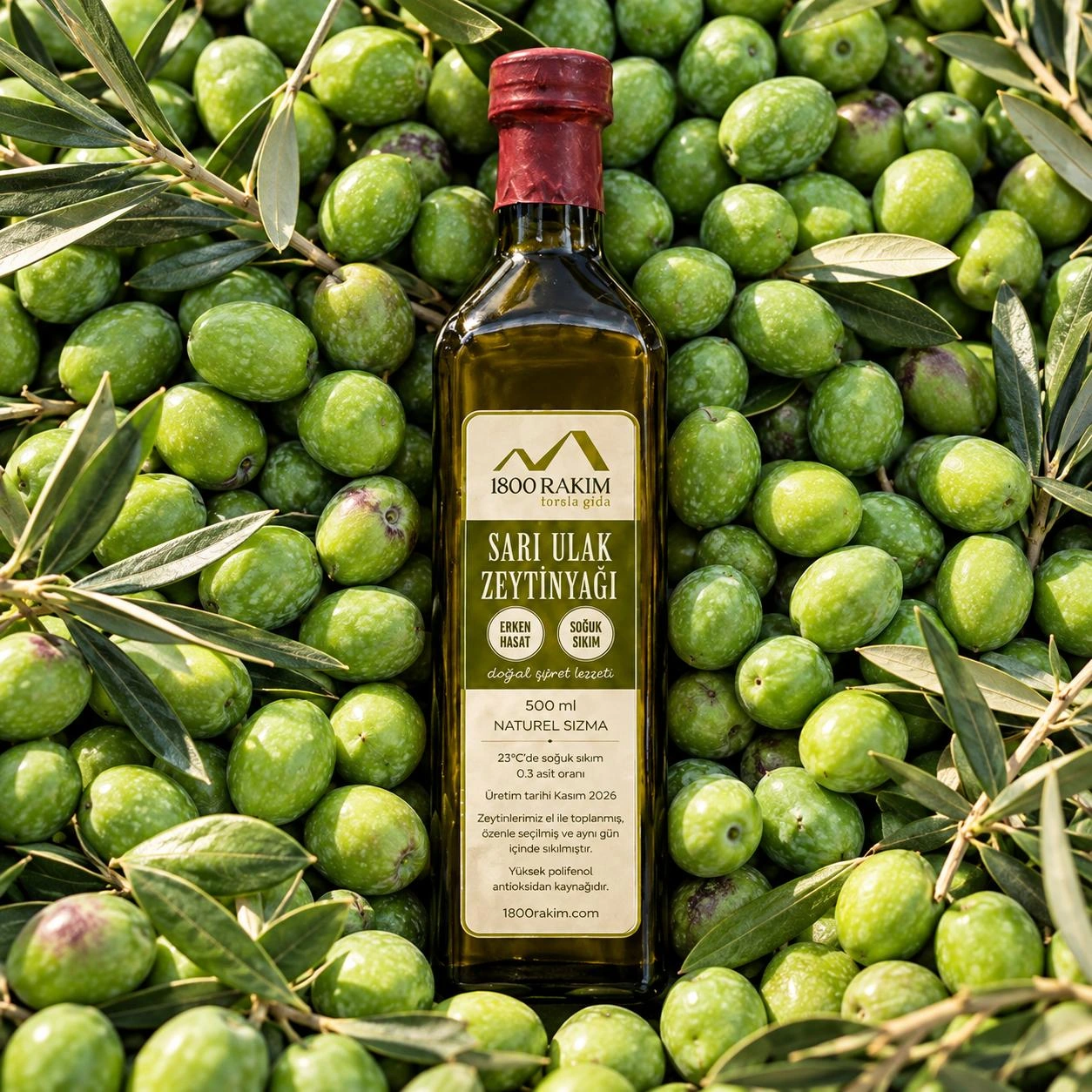Sarı Ulak Zeytinyağı — 500 ml